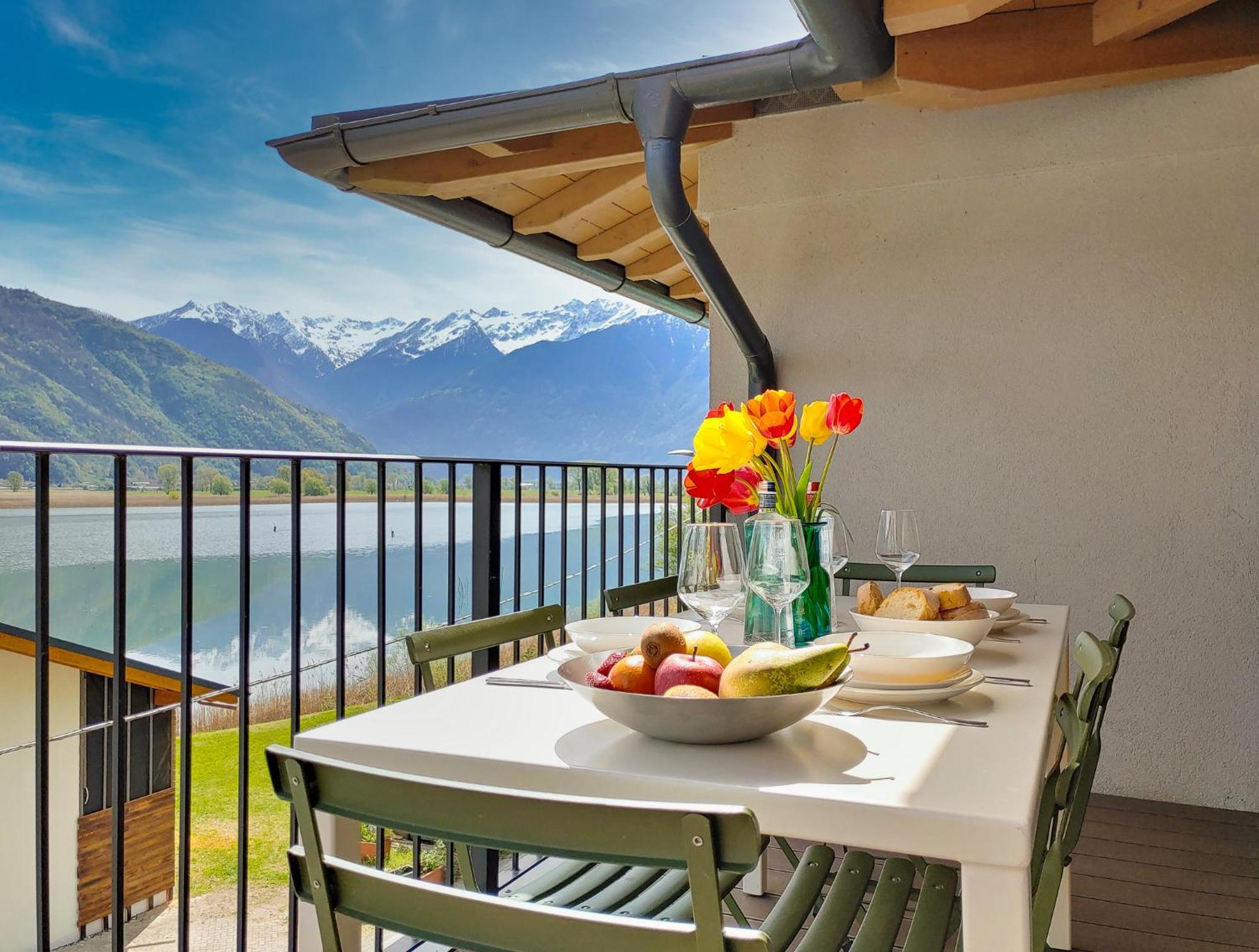 Dascio Dolce Ferienwohnung Panorama Balkon Am See Екстериор снимка
