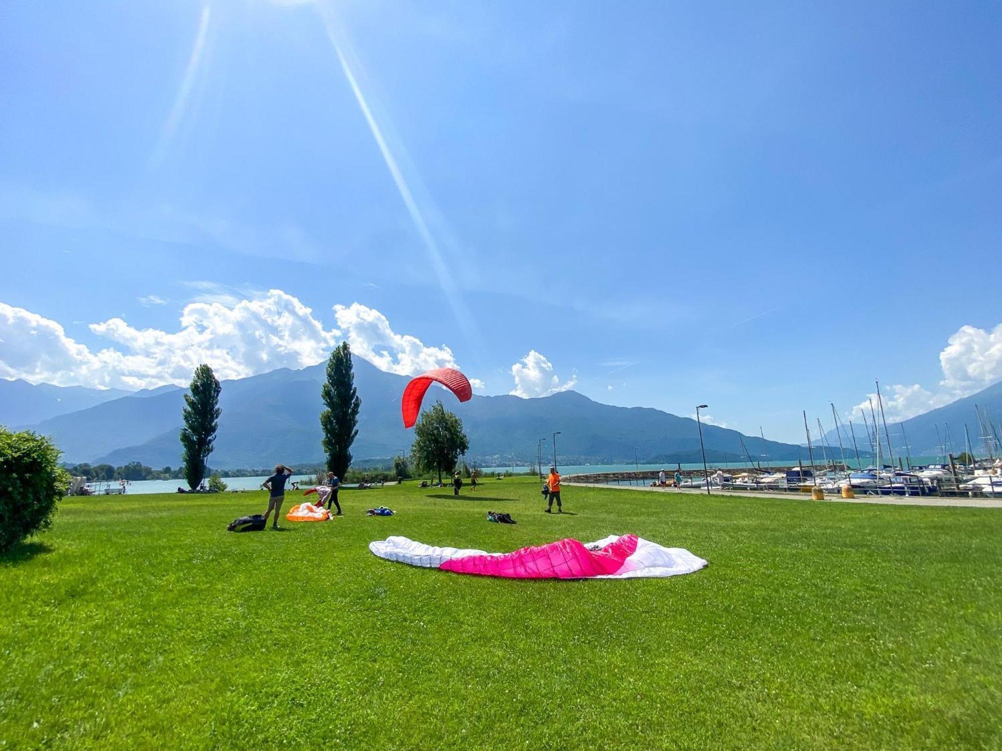 Dascio Dolce Ferienwohnung Panorama Balkon Am See Екстериор снимка