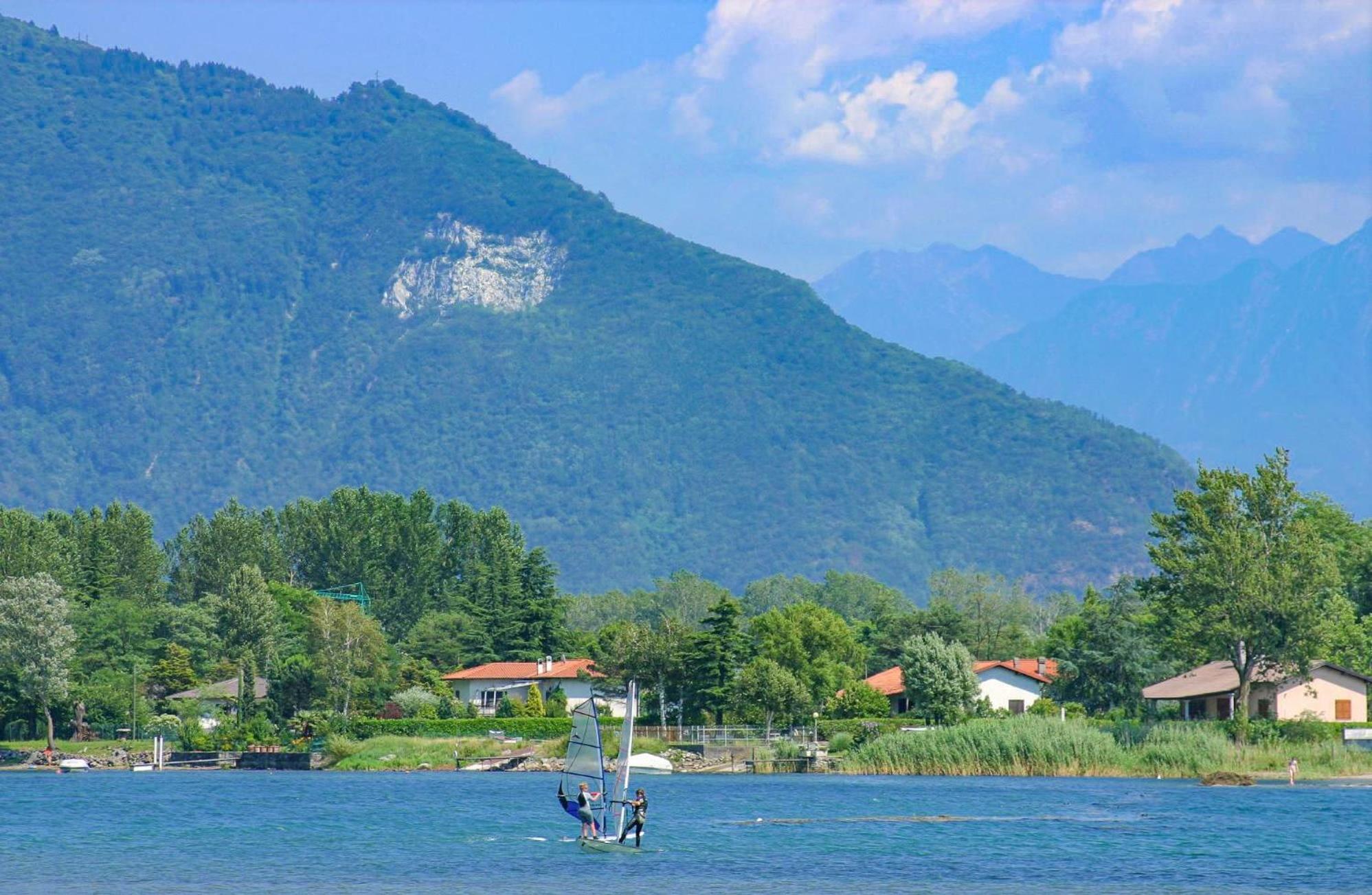 Dascio Dolce Ferienwohnung Panorama Balkon Am See Екстериор снимка