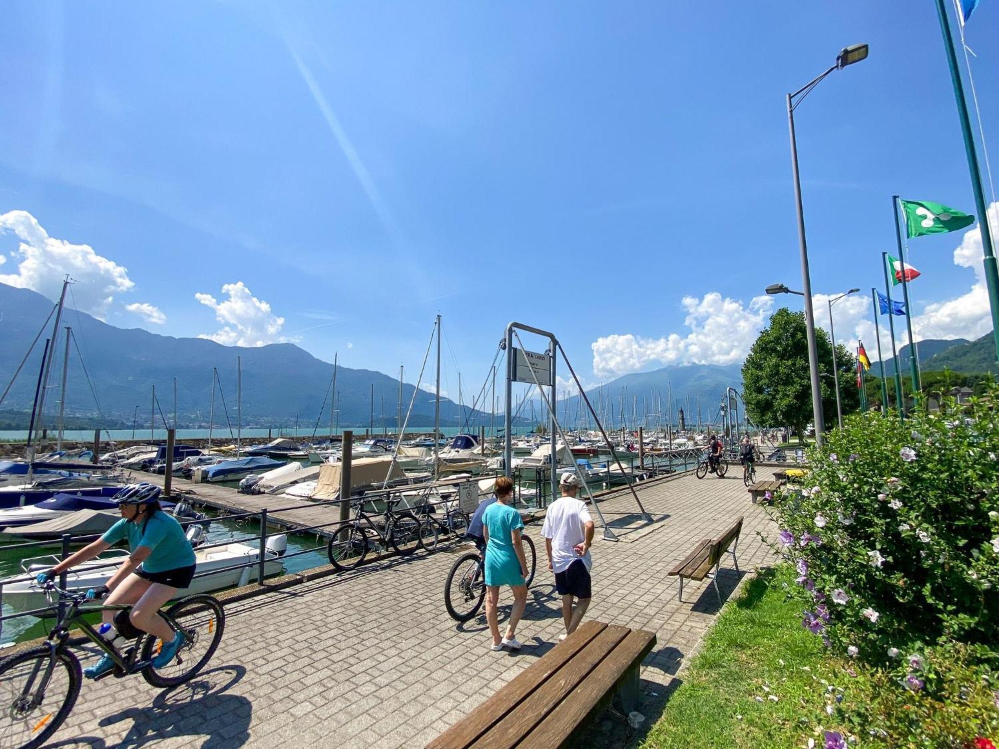 Dascio Dolce Ferienwohnung Panorama Balkon Am See Екстериор снимка