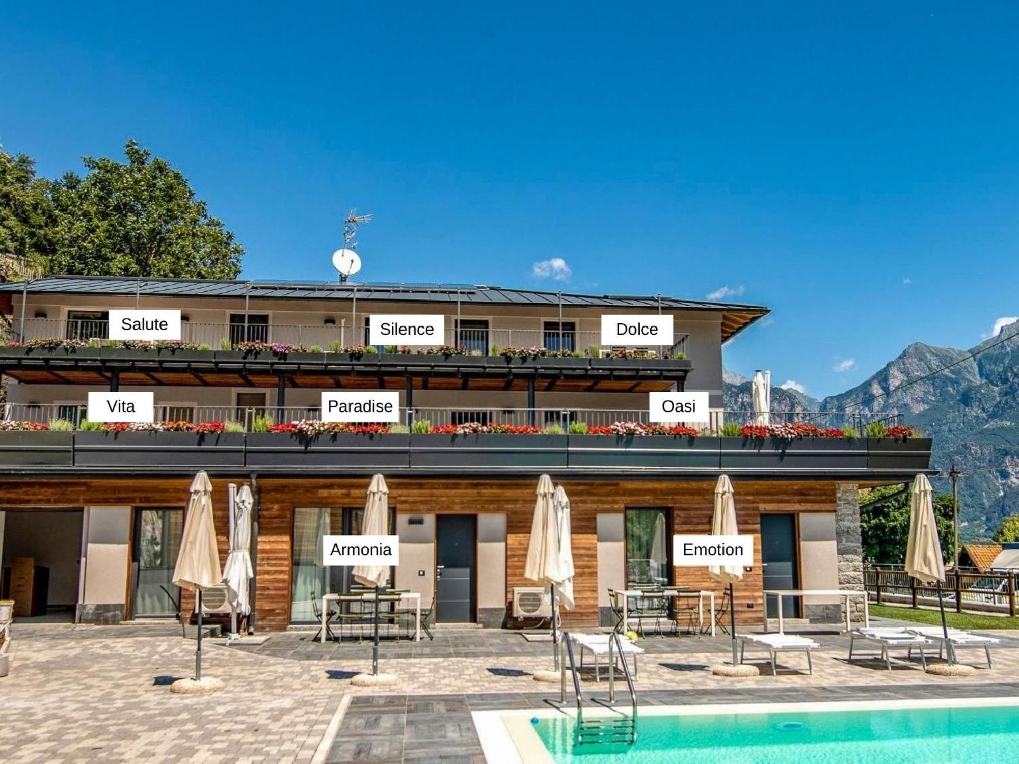 Dascio Dolce Ferienwohnung Panorama Balkon Am See Екстериор снимка